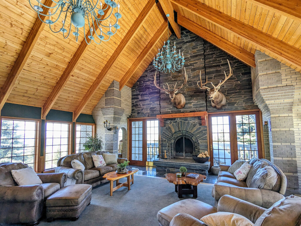 Sitting Room at 2105 Robinson Lane