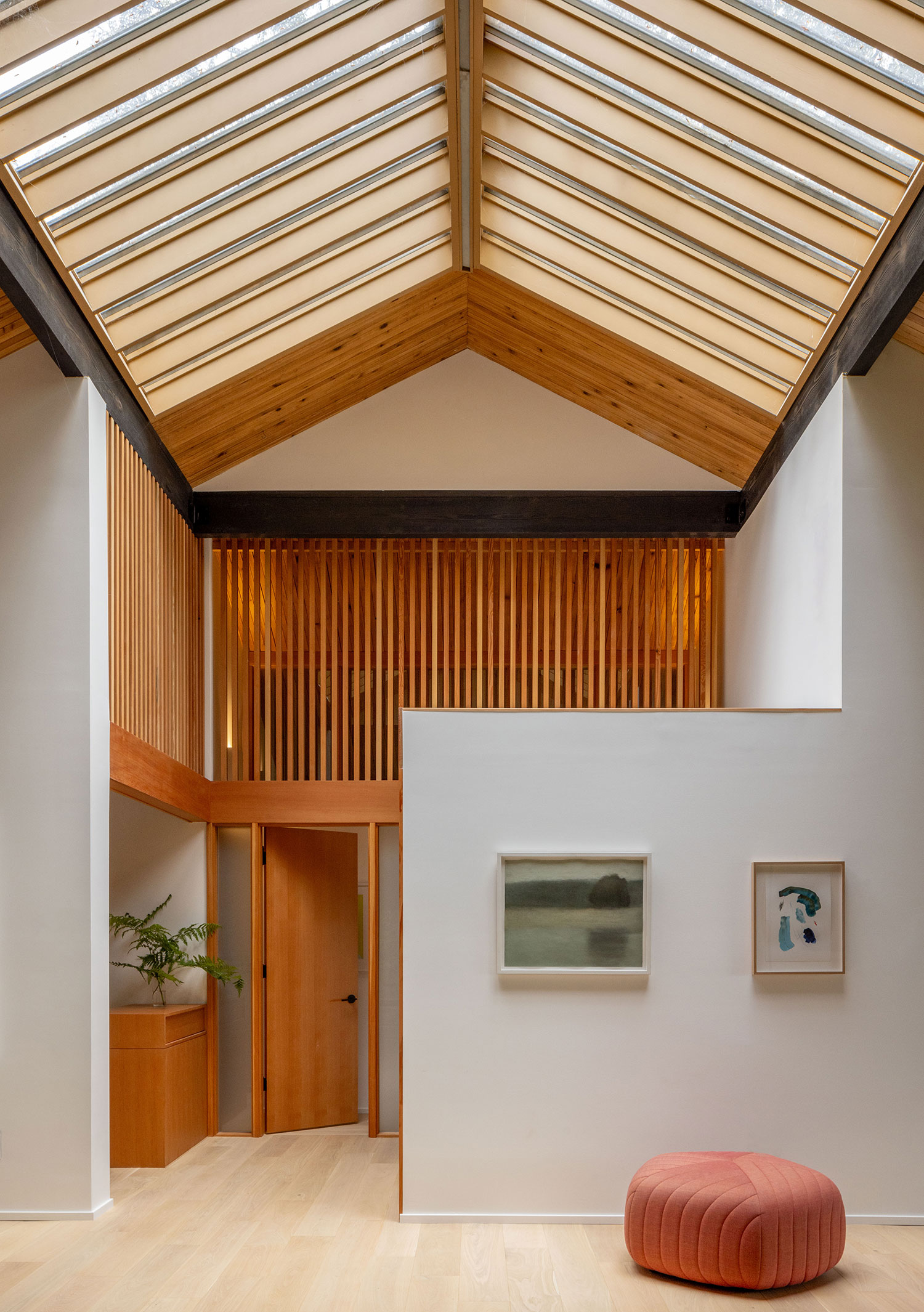 Skylight in Mori House by SHED Architecture