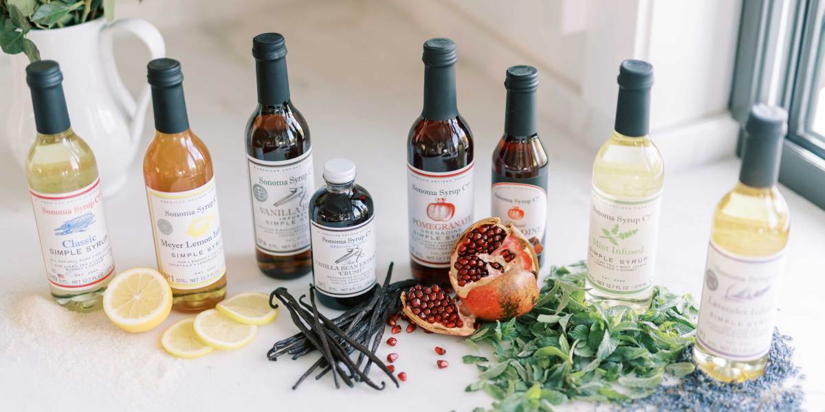 Sonoma Syrup Bottle Display