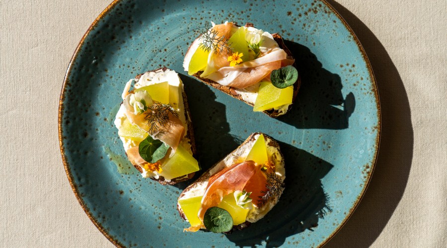 Castle Hot Springs Compressed Melon recipe