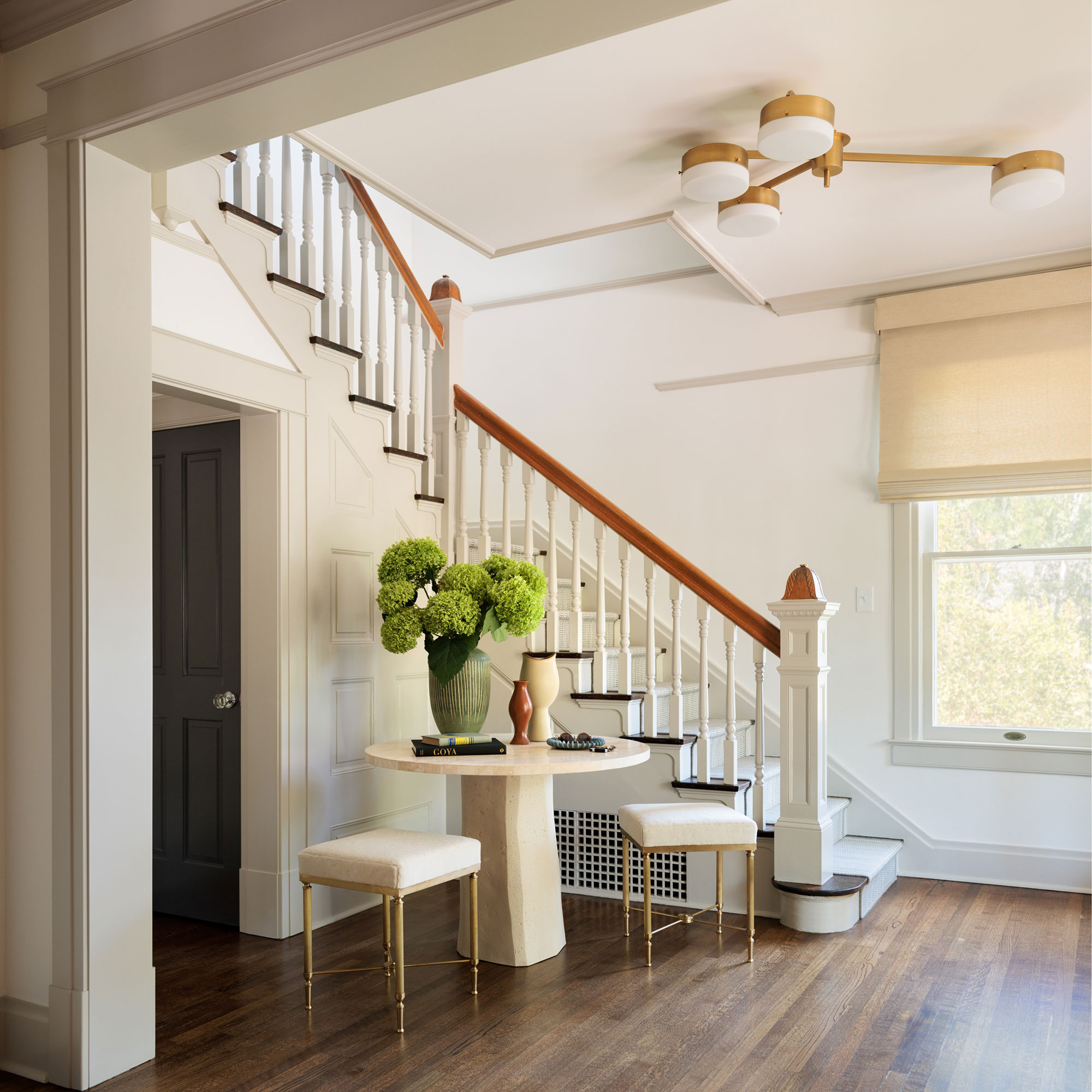 Staircase in Victorian Home in Boulder by Emily Tucker