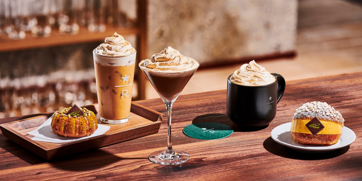 Starbucks Reserve Pumpkin Offerings