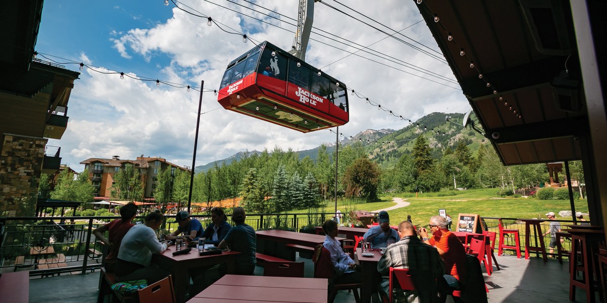 Summer Tram in Jackson Hole at RPK3