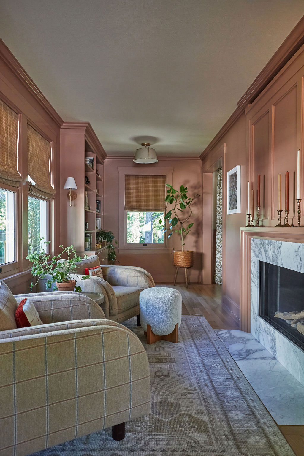 Sunroom in Seattle Dutch Colonial by Casework