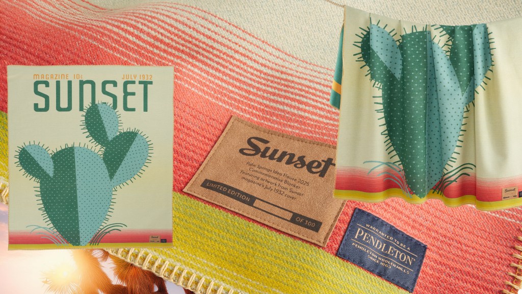 A Timeless Collaboration: The Limited-Edition Sunset x Pendleton Blanket