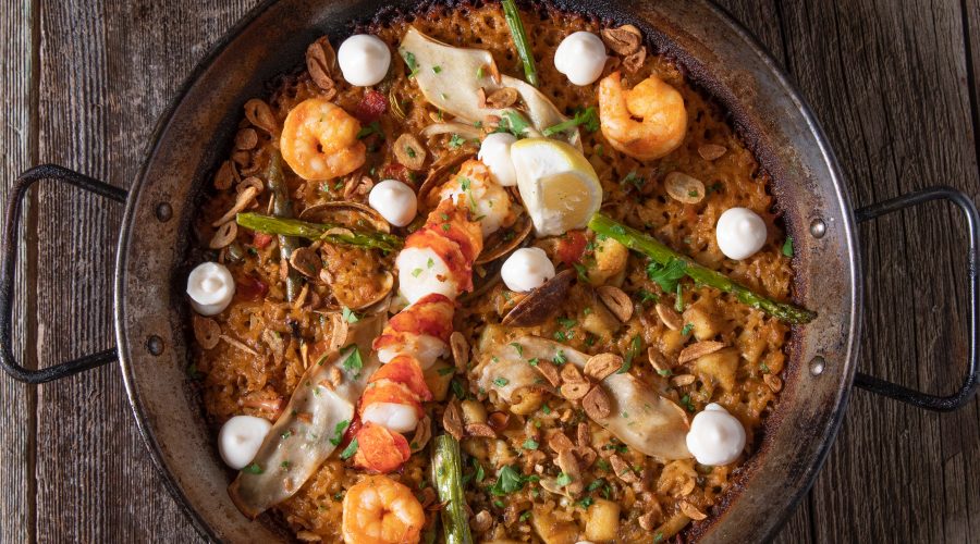 Pantry Paella Finished Dish