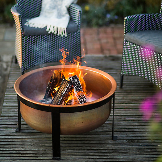 Terrain Copper Table Firepit