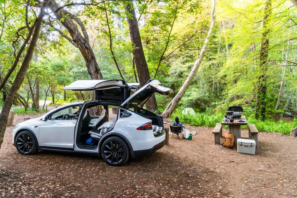 Electric Vehicle Road Trip to Big Sur