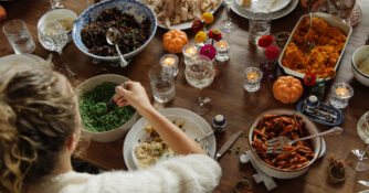 Thanksgiving Table Dinner