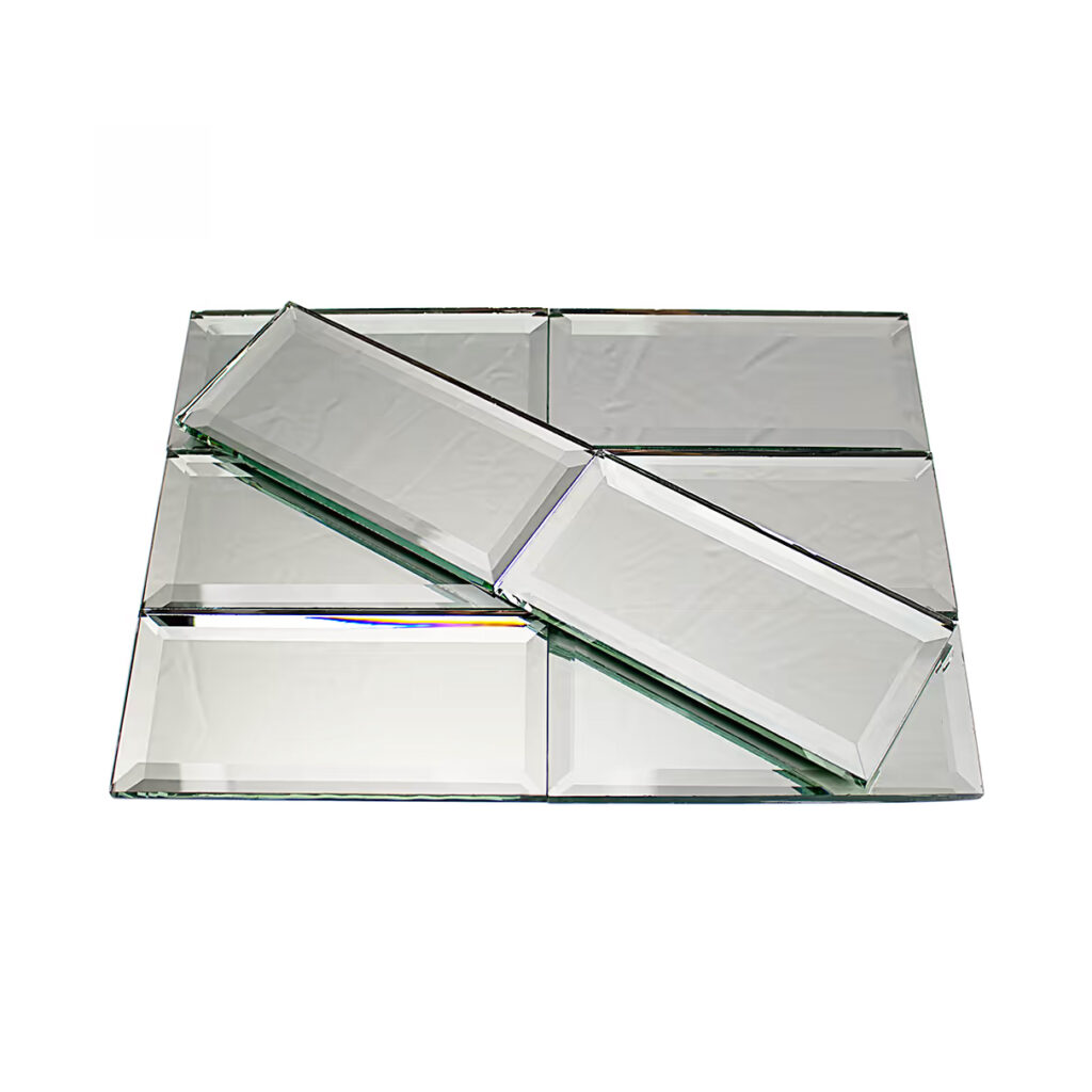 Tilebar Reflection Revere Beveled Mirror Subway Tile