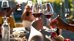 Toasting Wine Glasses