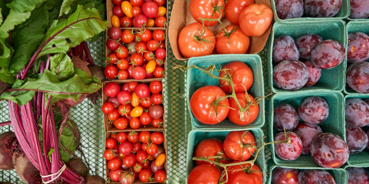 Tomatoes in Baskets