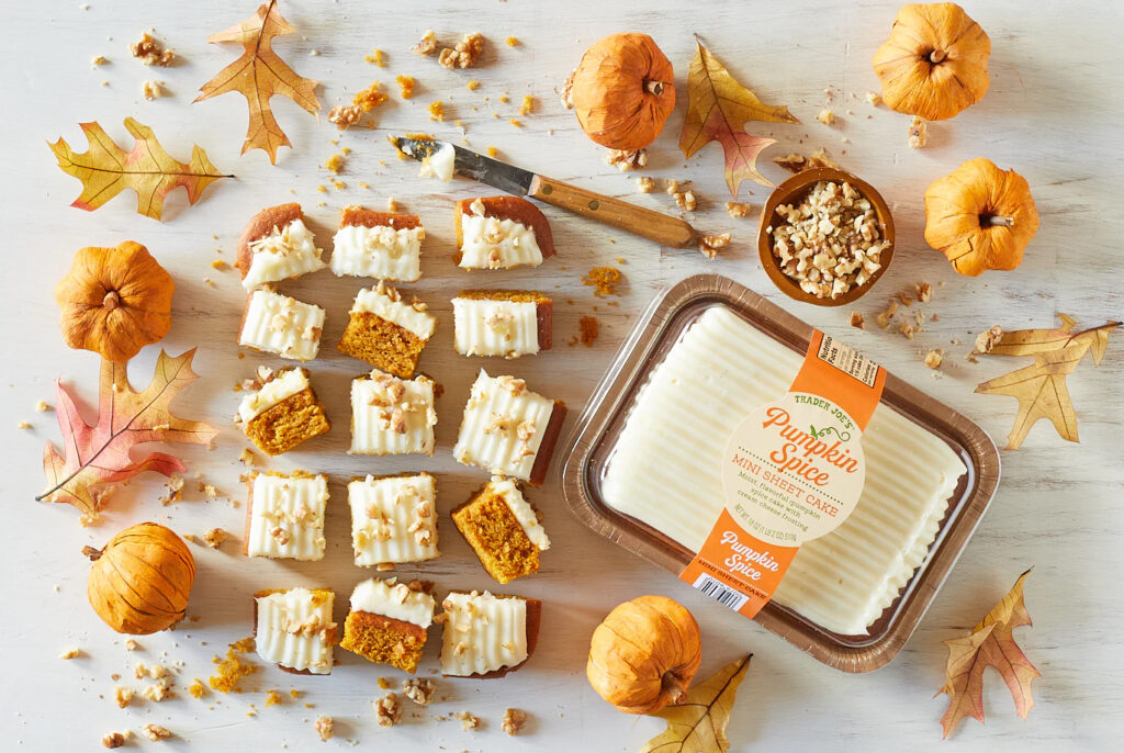 Trader Joe's Pumpkin Spice Mini Sheet Cake