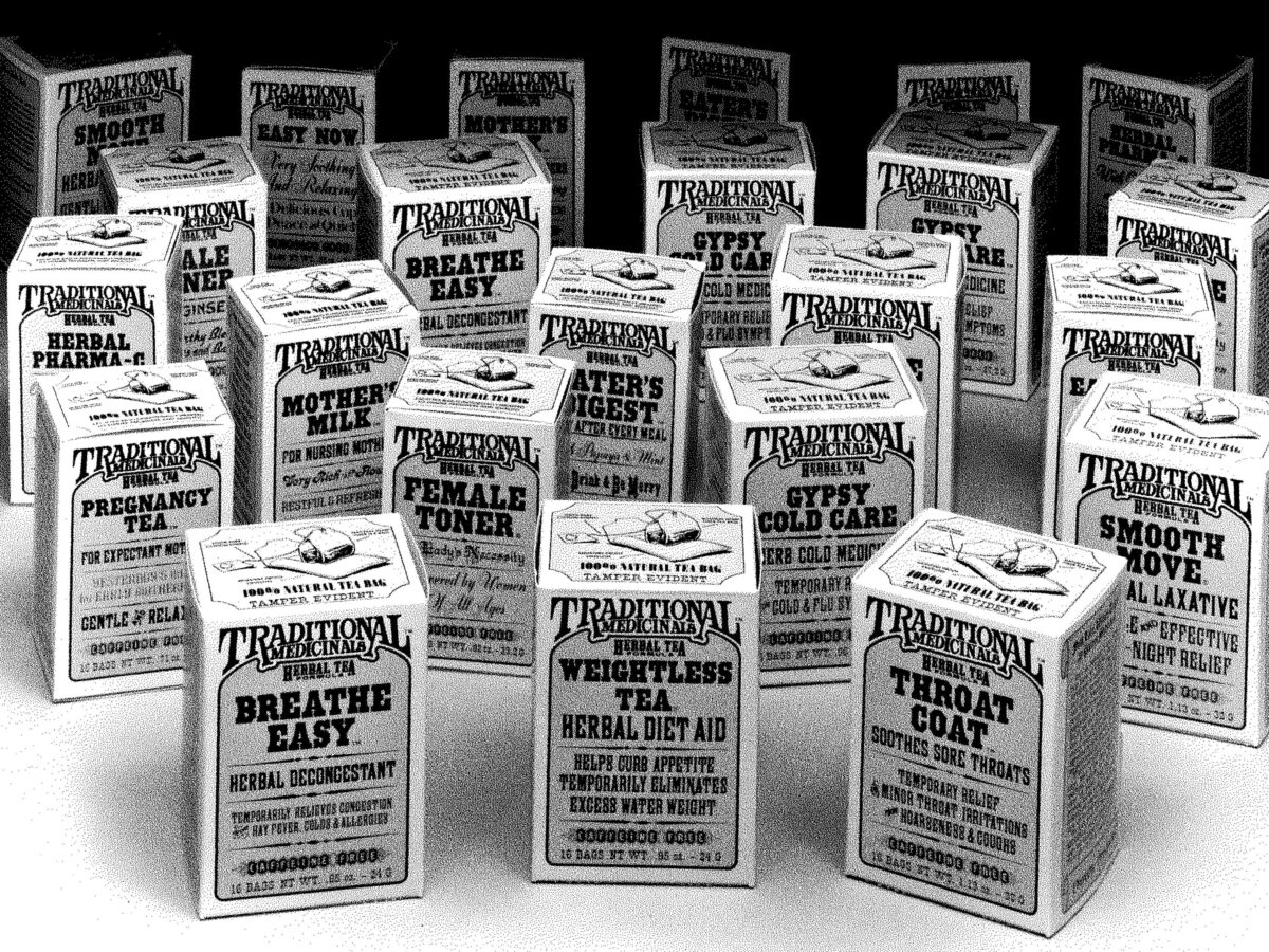 Traditional Medicinals Vintage Packaging