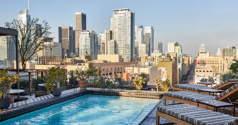 DTLA Proper Pool Deck