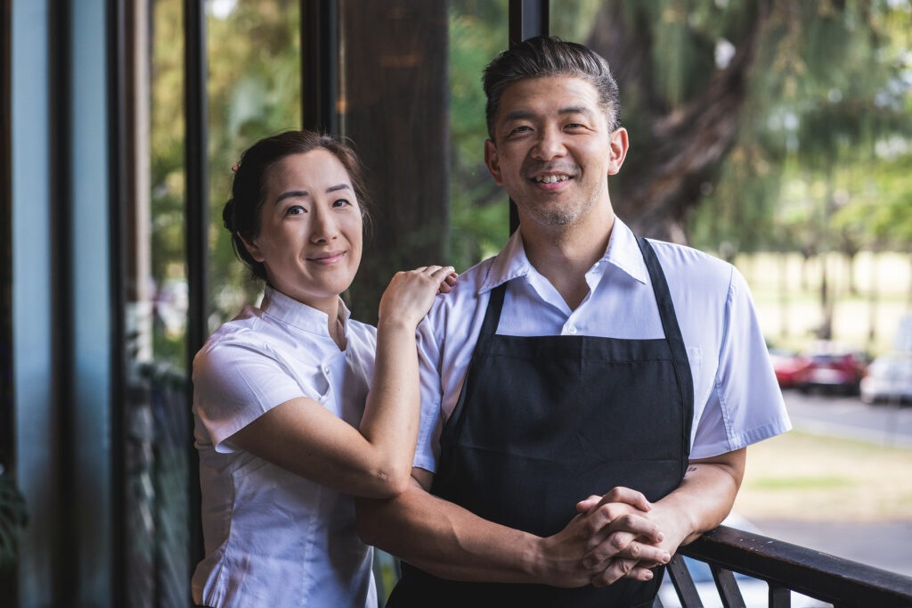 Arden Waikiki Chefs Makoto Ono and Amanda Cheng