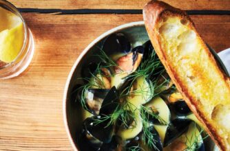 Mussels with Fennel Cream