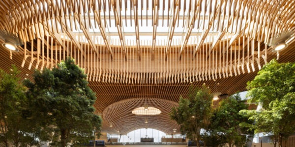 Portland’s Revolutionary New Airport Terminal Is Like Stepping into the Lush Pacific Northwest Forest