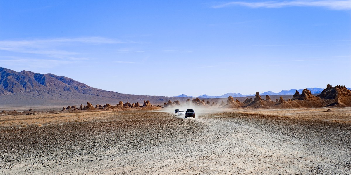 Trona Pinnacles Caravan