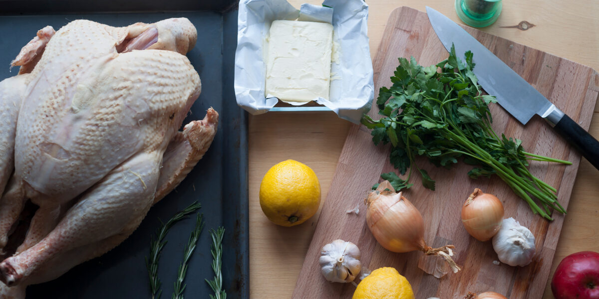 Turkey Thanksgiving Prep