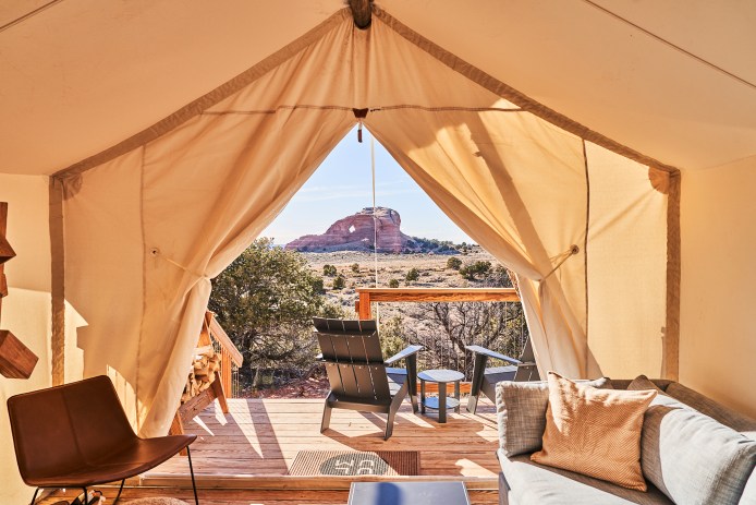 Ulum Moab Tent Interior