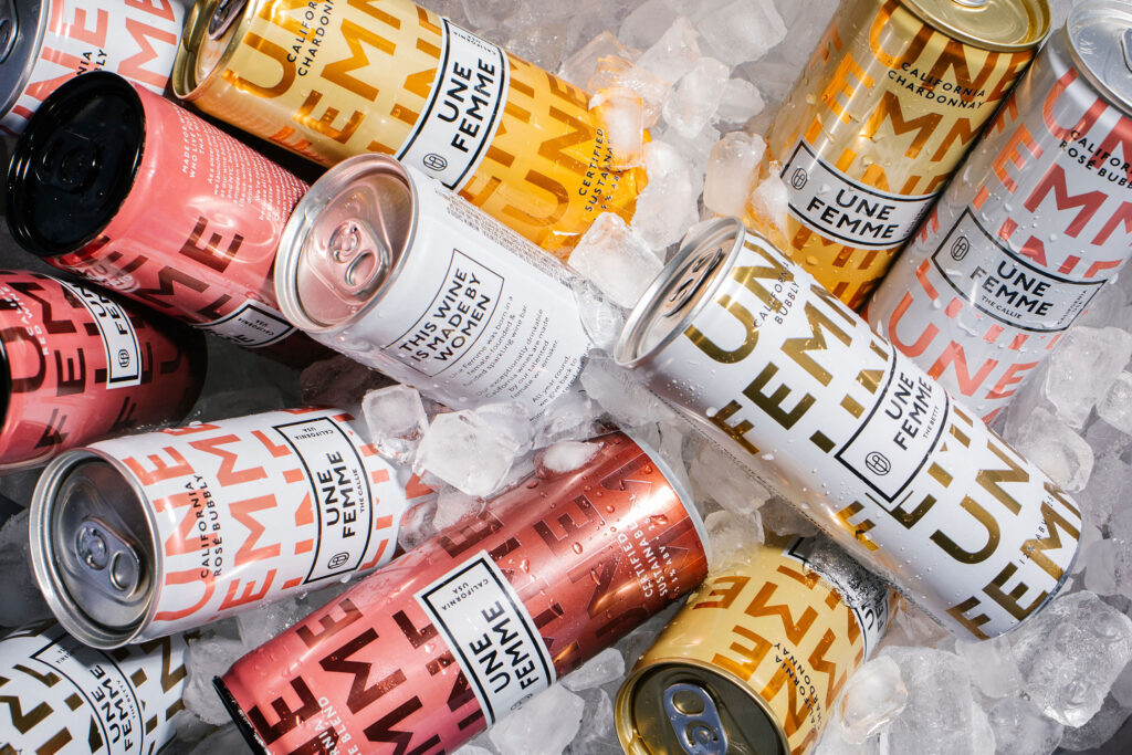 Une Femme Canned Wines