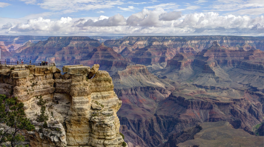 Mather Point at Grand Canyon National Park, a UNESCO World Heritage Site