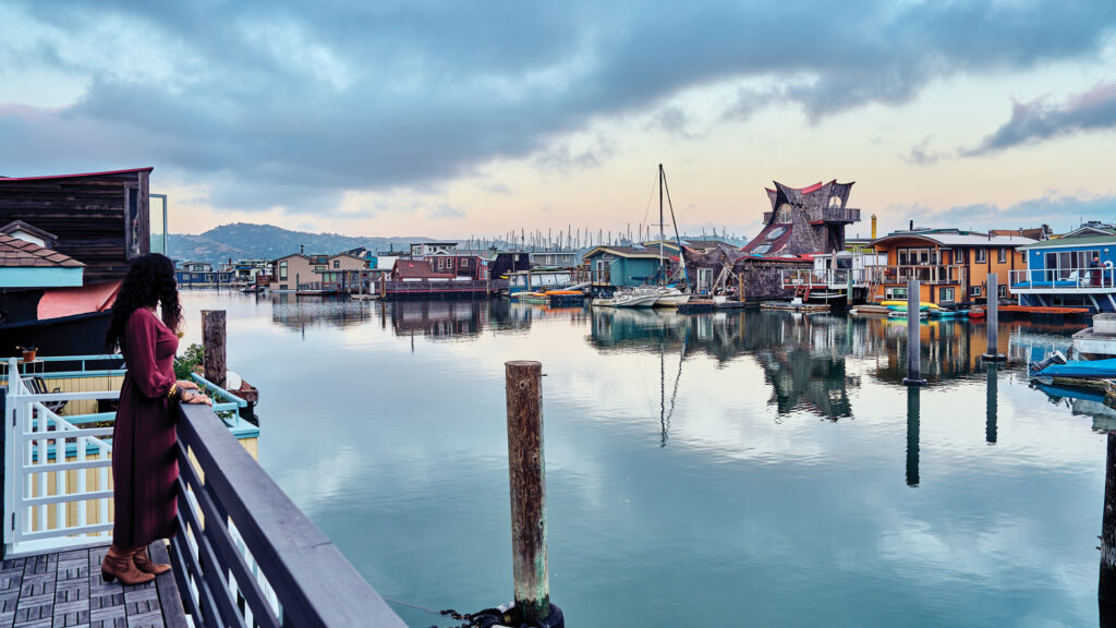 View from Sausalito Houseboat