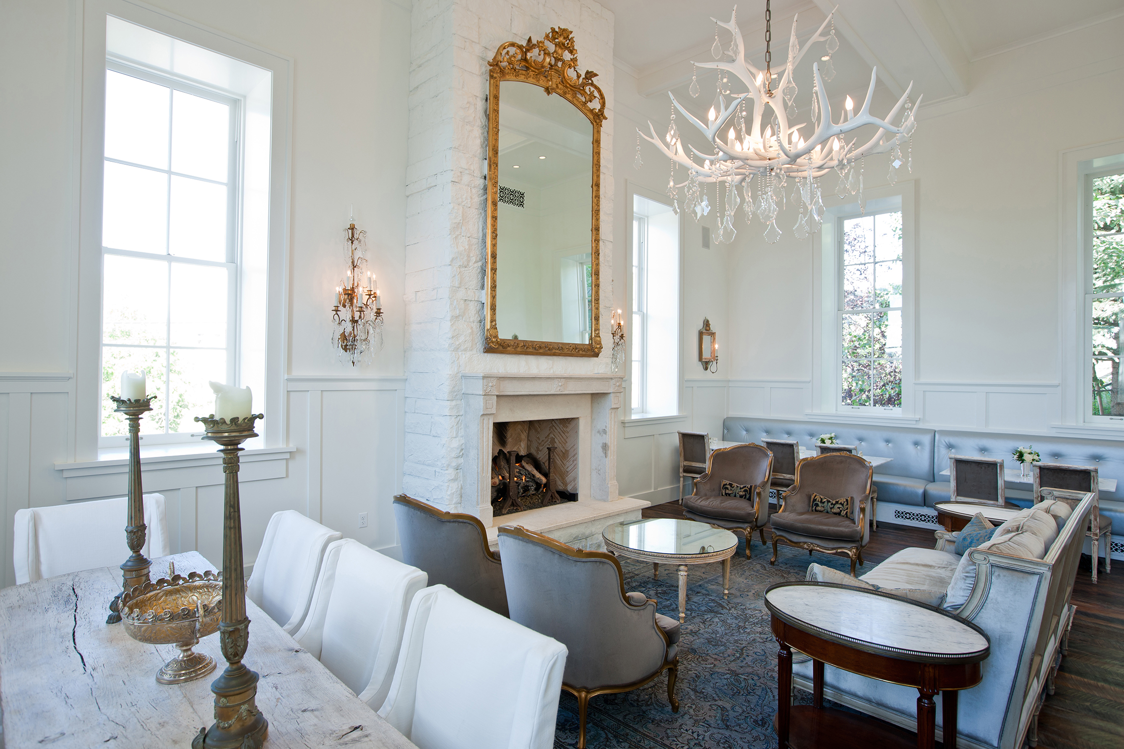 Washington School House Living Room