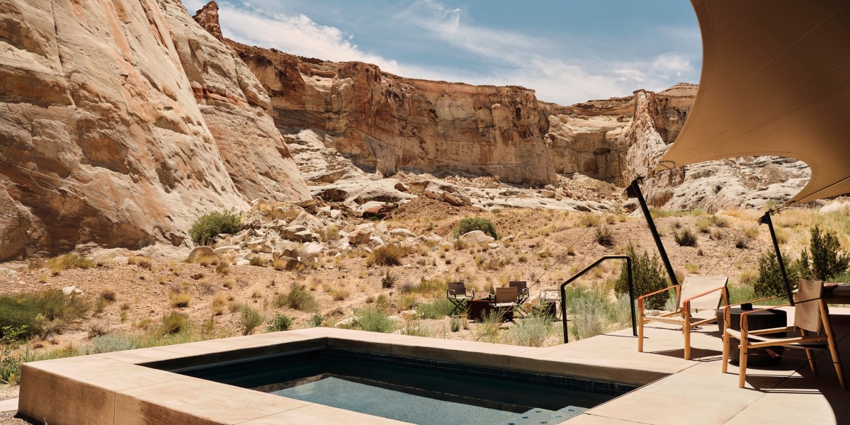 Amangiri, USA – Camp Sarika Pavilion Plunge Pool
