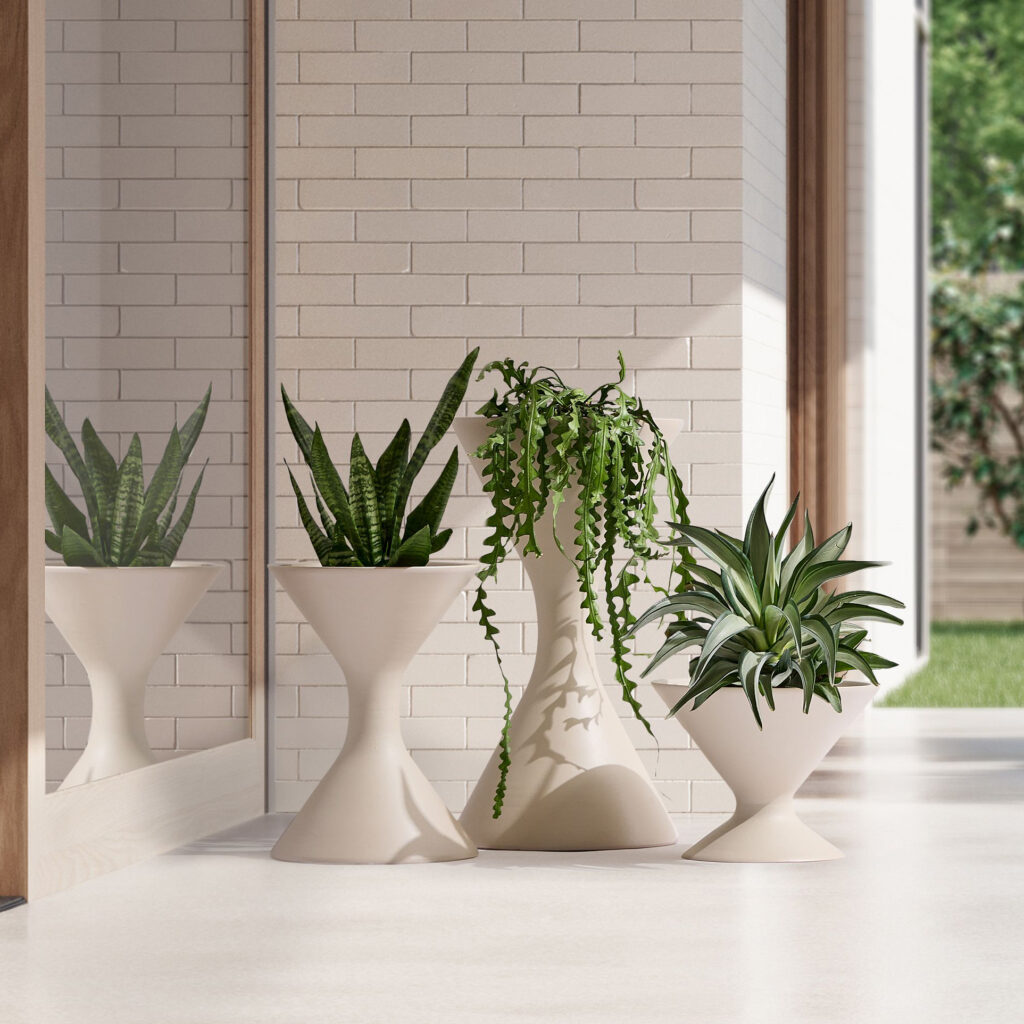 West Elm Rivington Ceramic Planters