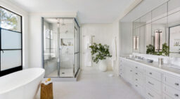 White Bathroom by Heather Hilliard