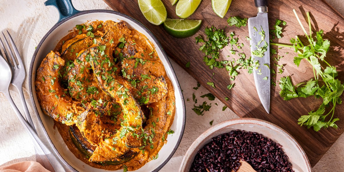 Pipián Rojo-Braised Winter Squash