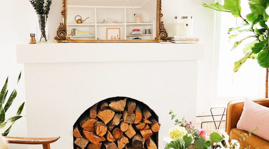 Skip the Fire: Four Alternative Ways to Style a Fireplace