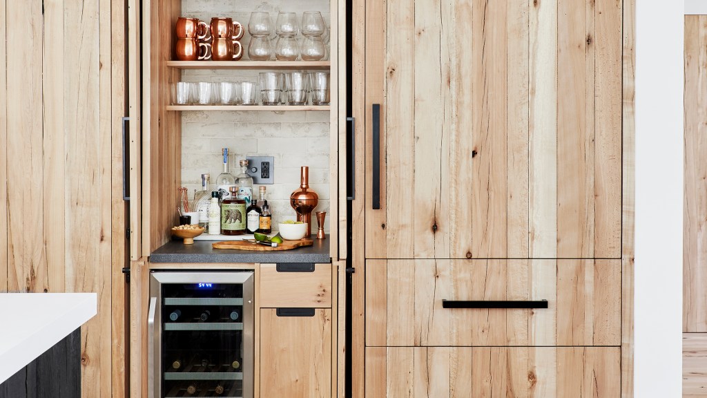 This Design Trend Is Replacing the Bar Cart