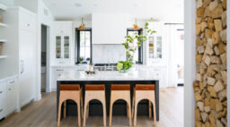 Wooden Kitchen Stools by Ashley Clark