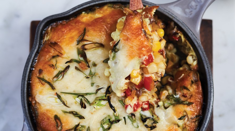 Yangban Society Grilled Korean Cheesy Corn and Grains Recipe