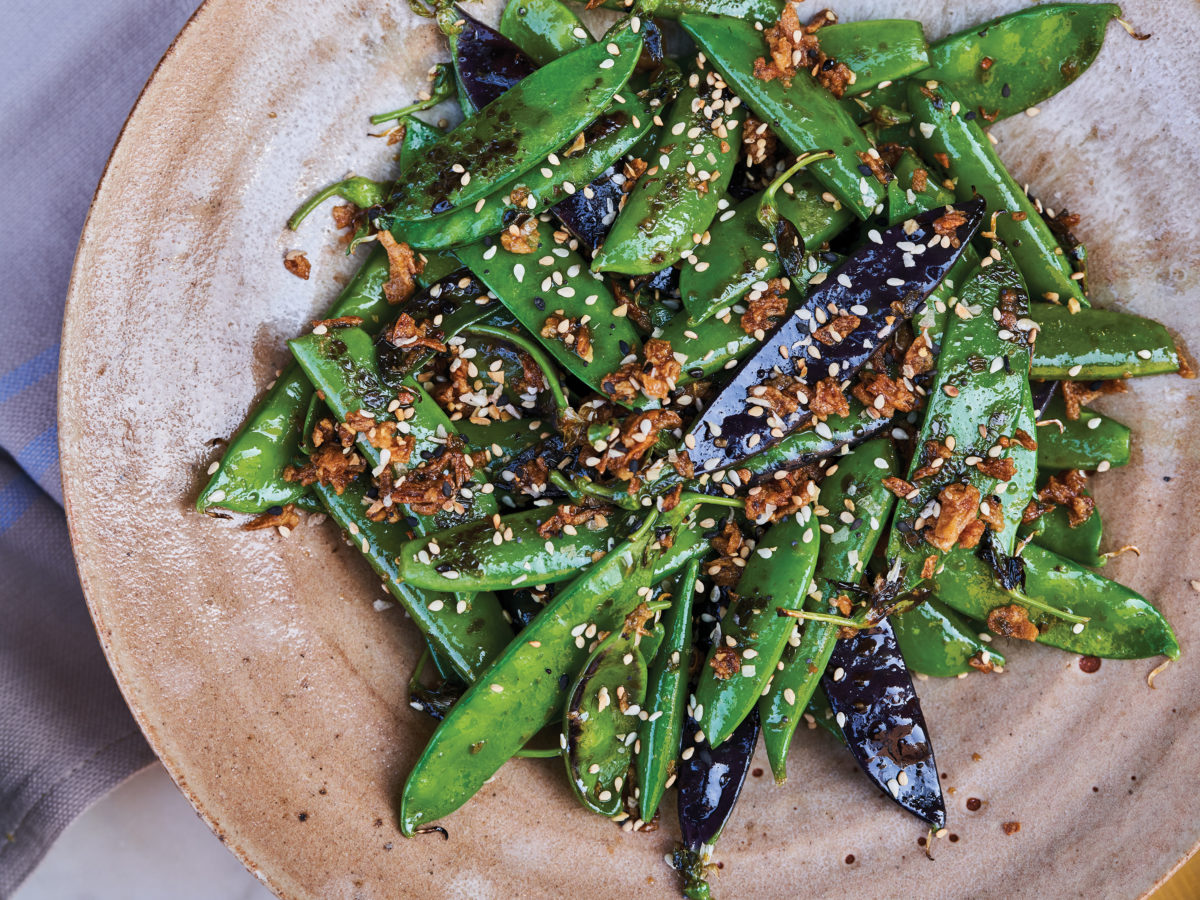 Grilled Corn and Snap Pea Salad Recipe