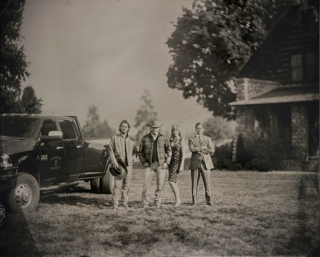 Yellowstone Tintype Cast Grimes Costner Reilly Bentley